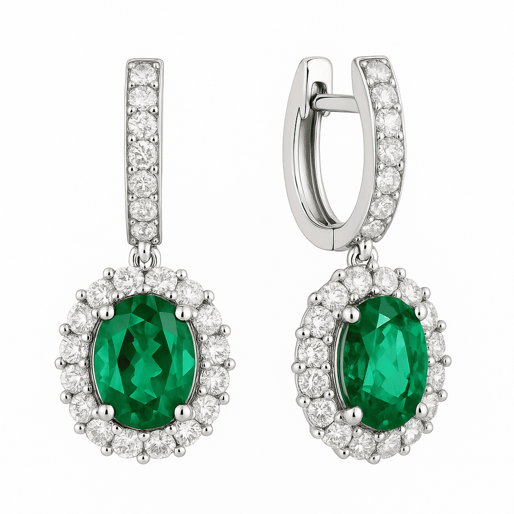 IMPERARI LUCENTE – EMERALD EARRINGS