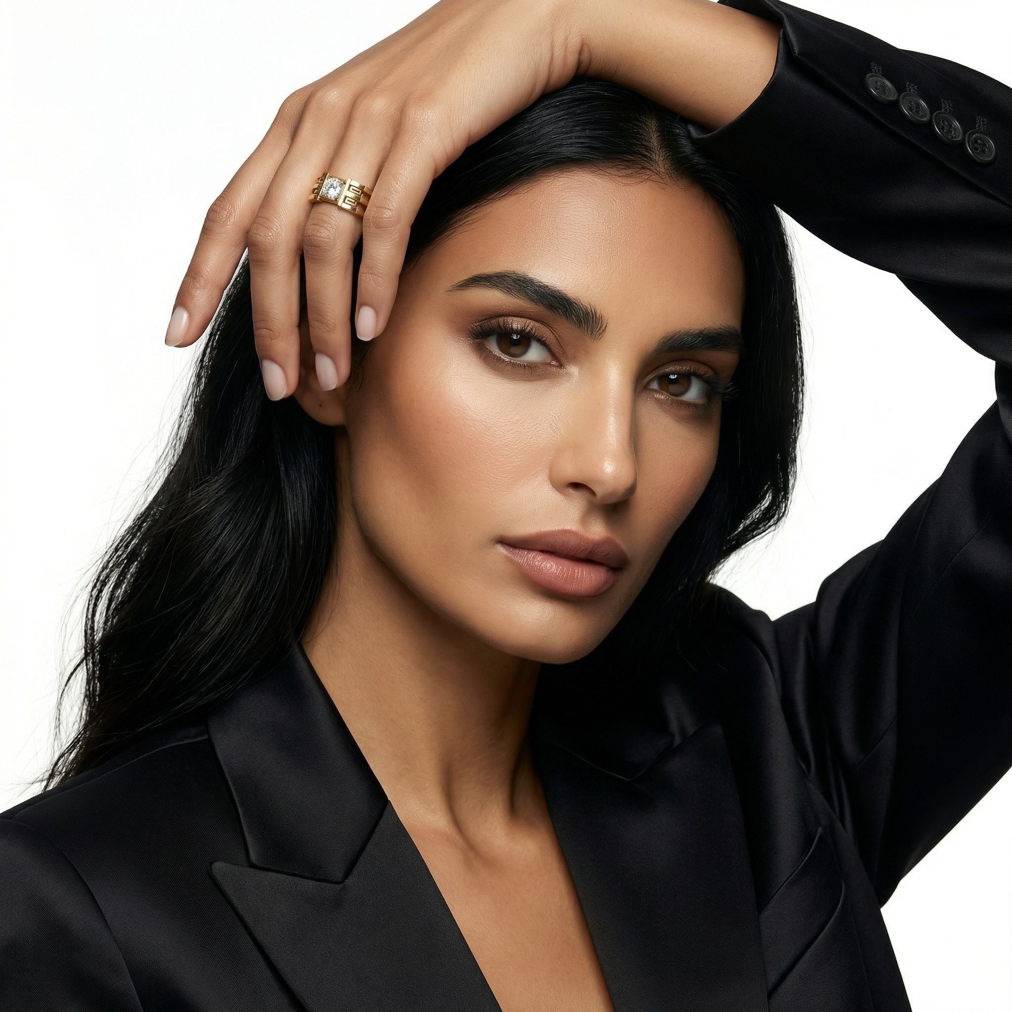 IMPERARI MEANDRA – SIGNATURE RING YELLOW GOLD